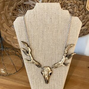Deer skull (Koala brand) necklace